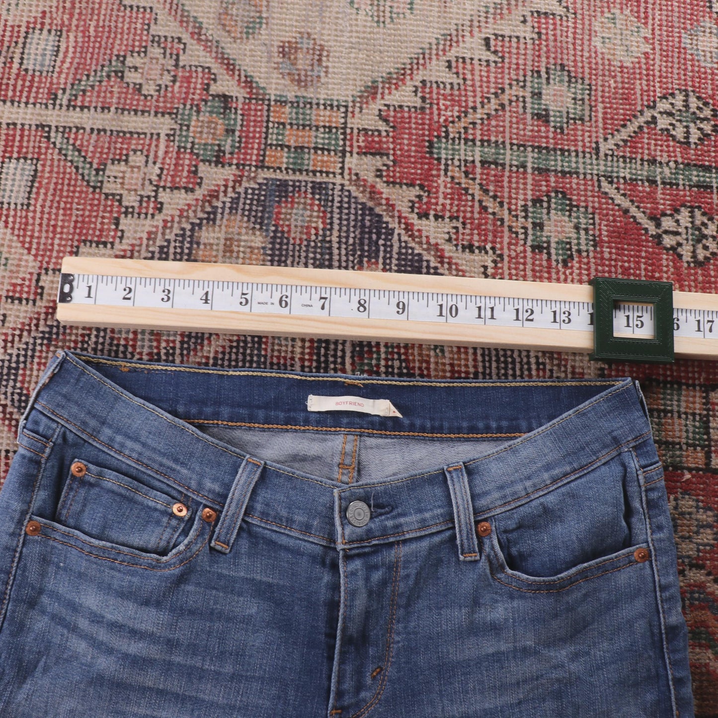 Levi's Red Tab W30 L26 Skinny Classic Ripped Style Blue Denim Jeans