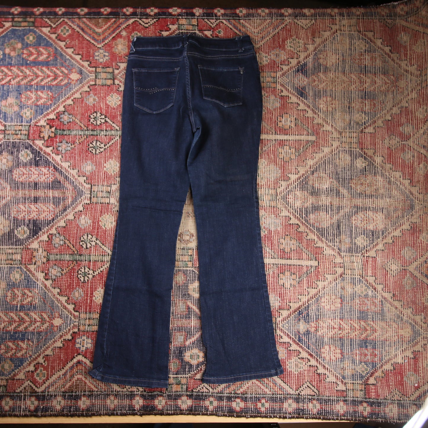 Lee W30 L31 Straight Leg Blue Denim Jeans