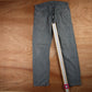 Levi's 505 Red Tab W36 L31 Straight Leg Regular Fit Grey Denim Jeans