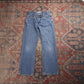 Levi's W26 L25 Straight Leg Blue Denim Jeans