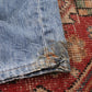 Levi's 513 W38 L27 Straight Leg Slim Fit Blue Denim Jeans
