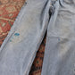Levi's 505 W26 L27 Straight Leg Regular Fit Blue Denim Jeans