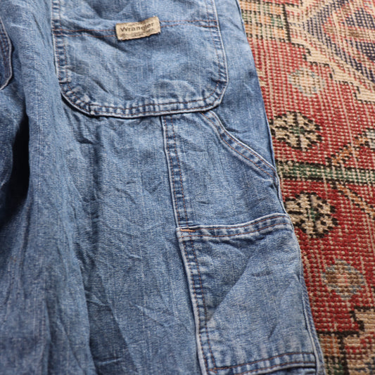 Wrangler W34 L28 Carpenter Blue Denim Jeans