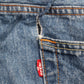 Levi's 505 Red Tab W40 L25 Straight Leg Regular Fit Blue Denim Jeans