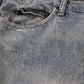 Lee W34 L32 Straight Leg Relaxed Fit Blue Denim Jeans