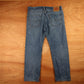 Levi's 505 Red Tab W38 L28 Straight Leg Regular Fit Blue Denim Jeans