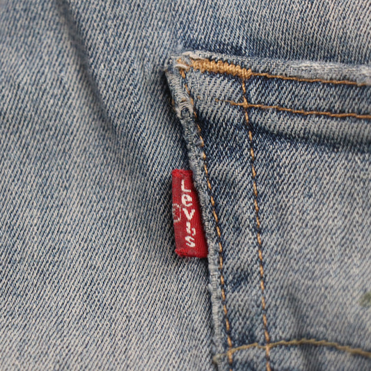 Levi's W30 L28 Slim Fit Blue Denim Jeans