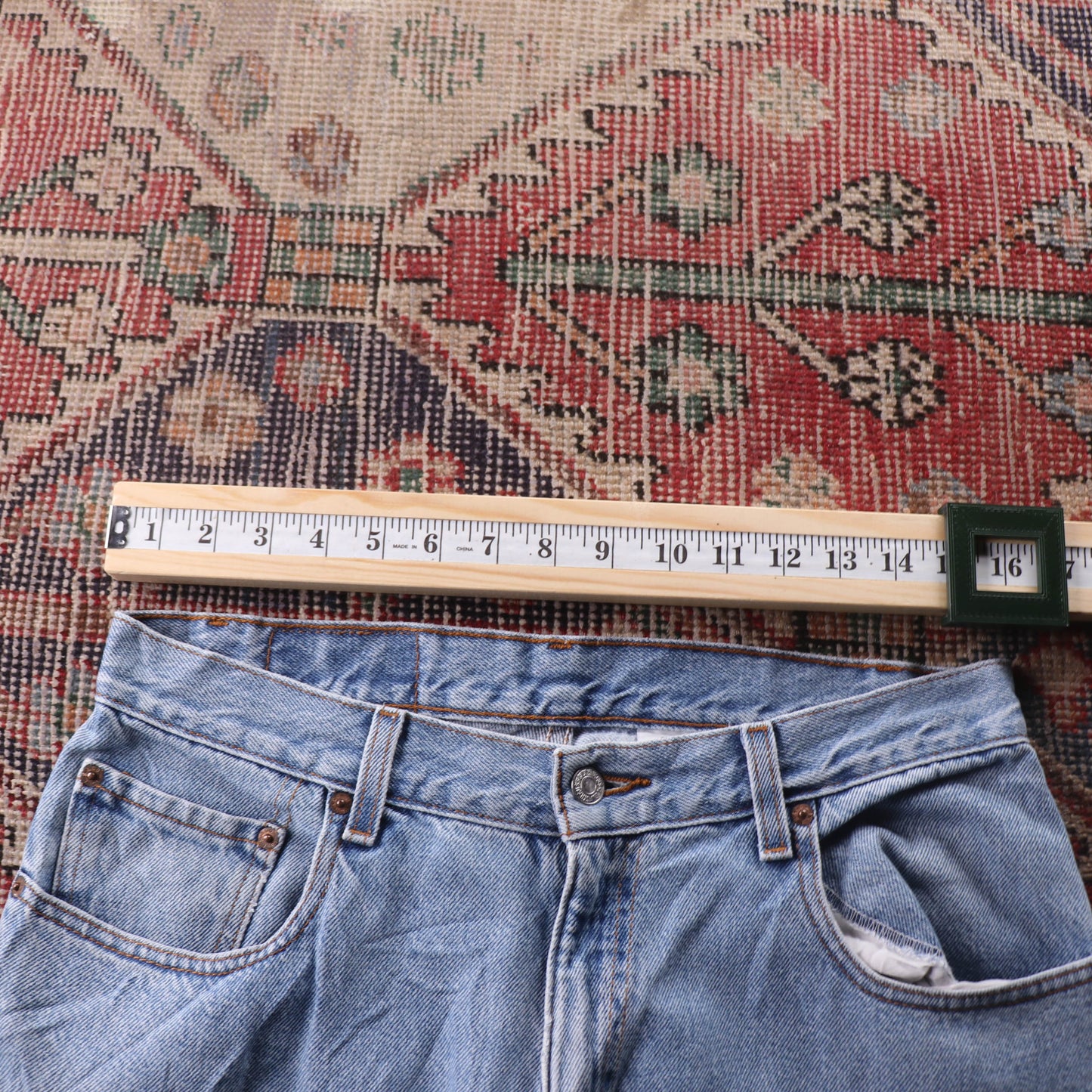 Levi's 560 Red Tab W32 L29 Comfort Fit Blue Denim Jeans