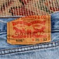 Levi's 505 W36 L31 Straight Leg Regular Fit Blue Denim Jeans