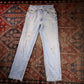 Lee W28 L31 Straight Leg Relaxed Fit Blue Denim Jeans