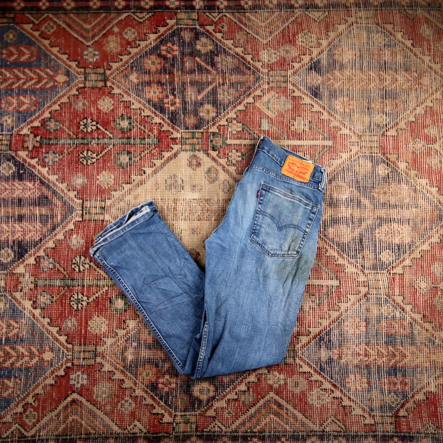 Levi's 514 W32 L30 Straight Leg Blue Denim Jeans