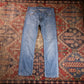 Levi's W30 L28 Straight Leg Blue Denim Jeans