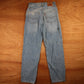 Levi's 721 Red Tab W30 L30 Loose Straight Leg Classic Ripped Style Blue Denim Je