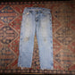 Wrangler W36 L28 Straight Leg Blue Denim Jeans
