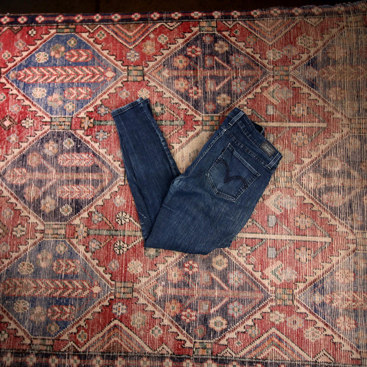 Levi's W32 L29 Skinny Blue Denim Jeans