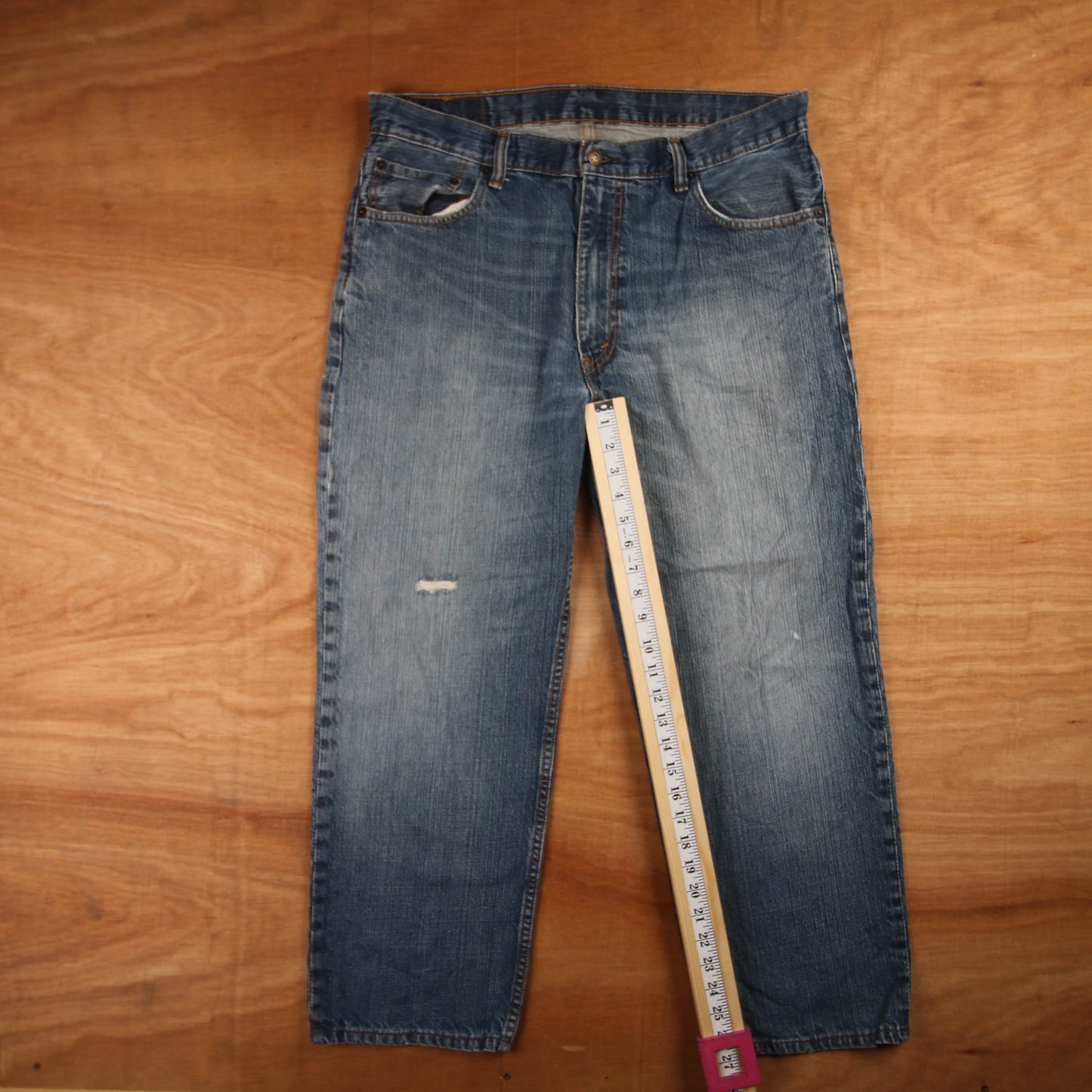 Levi's 721 Red Tab W26 L27 Skinny Grey Denim Jeans