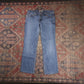 Levi's 570 W32 L28 Tapered Leg Loose Fit Blue Denim Jeans