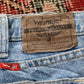 Wrangler W36 L30 Straight Blue Denim Jeans
