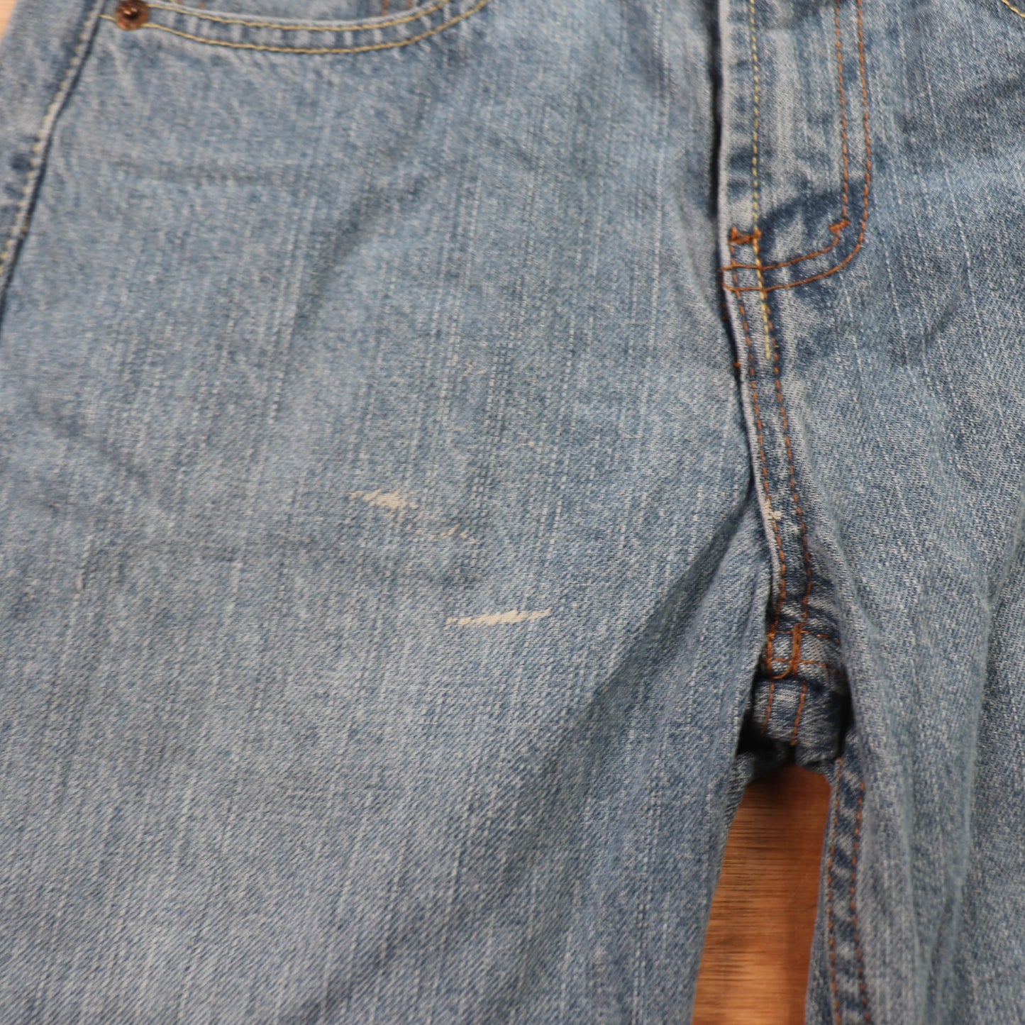 Levi's 550 Red Tab W28 L27 Tapered Leg Relaxed Fit Blue Denim Jeans