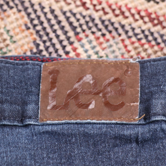 Lee W32 L30 Skinny Blue Denim Jeans