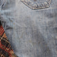 Levi's 711 Red Tab W28 L30 Skinny Blue Denim Jeans
