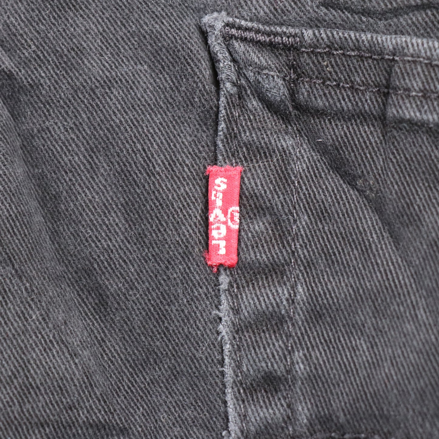 Levi's W34 L29 Straight Leg Black Denim Jeans