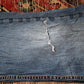 Levi's W34 L30 Straight Leg Classic Ripped Style Blue Denim Jeans