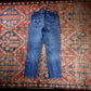 Levi's 512 W28 L26 Tapered Leg Slim Fit Blue Denim Jeans