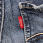 Levi's 711 Red Tab W30 L22 Slim Blue Denim Jeans