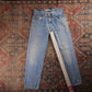 Levi's 550 Red Tab W30 L30 Tapered Leg Relaxed Fit Blue Denim Jeans