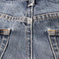 Wrangler Orange Tab W36 L33 Straight Leg Classic Ripped Style Blue Denim Jeans