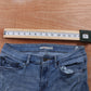Levi's 711 Red Tab W30 L28 Skinny Classic Ripped Style Blue Denim Jeans