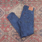 Levi's 512 W30 L28 Tapered Leg Slim Fit Blue Denim Jeans