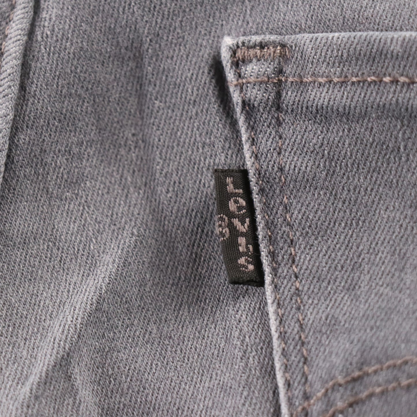 Levi's 311 Black Tab W32 L30 Skinny Grey Denim Jeans