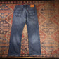 Levi's 559 W36 L31 Straight Leg Relaxed Fit Blue Denim Jeans