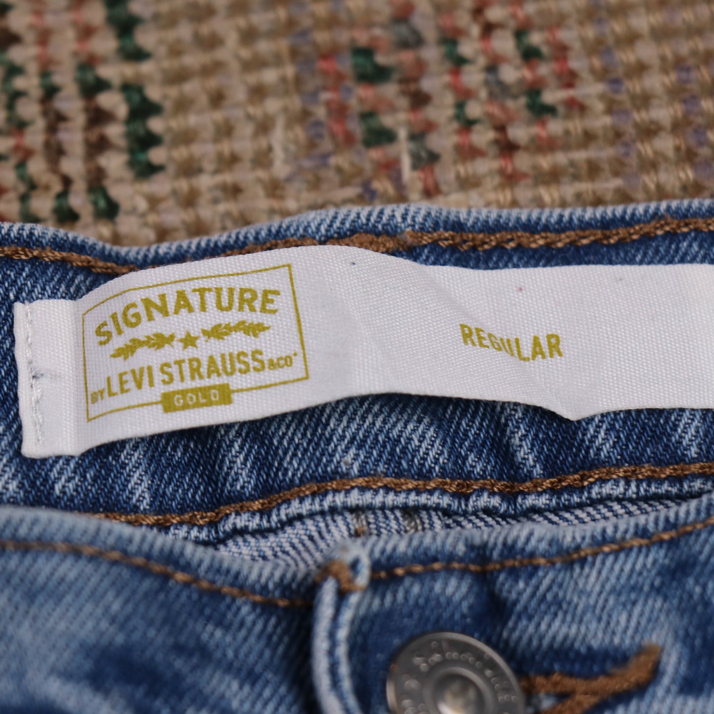 Levi's Signature W38 L29 Blue Denim Jeans