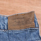 Levi's 505 Red Tab W30 L32 Straight Leg Regular Fit Blue Denim Jeans