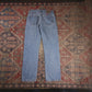 Wrangler W30 L30 Straight Leg Relaxed Fit Blue Denim Jeans