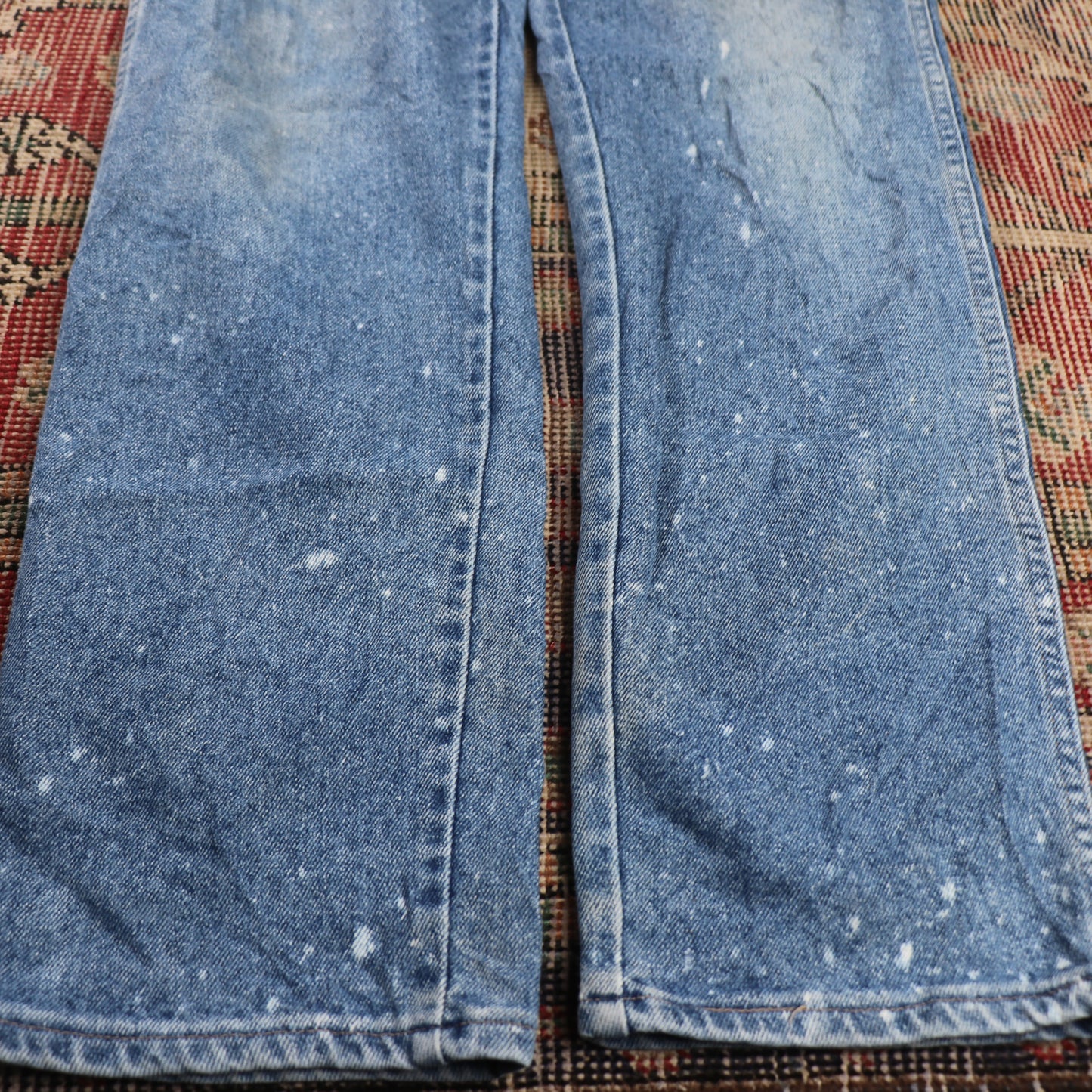 Wrangler W34 L28 Straight Leg Blue Denim Jeans