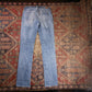 Levi's W30 L34 Skinny Classic Ripped Style Blue Denim Jeans