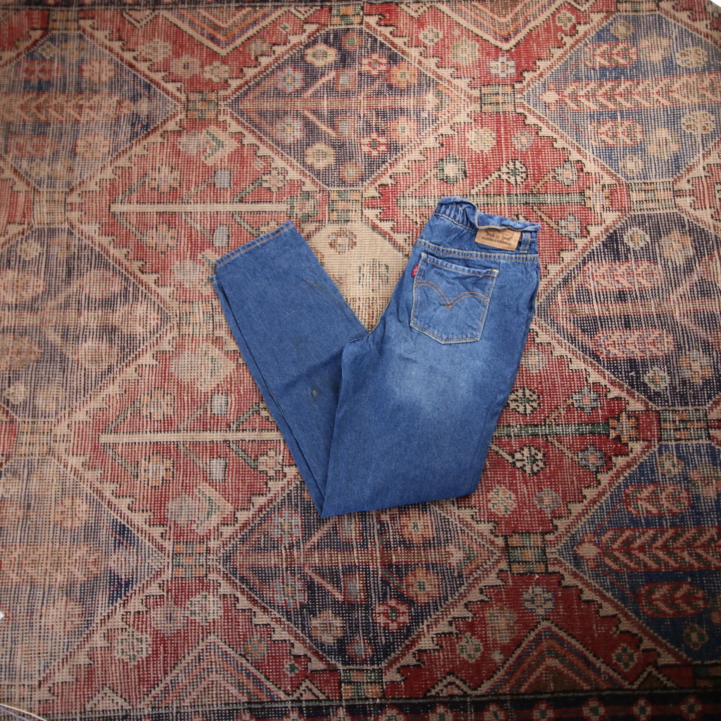 Levi's W28 L27 Skinny Blue Denim Jeans