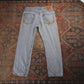 Levi's 505 W34 L28 Straight Leg Regular Fit Blue Denim Jeans