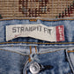 Levi's 505 W34 L29 Straight Leg Regular Fit Blue Denim Jeans