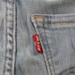 Levi's 720 Red Tab W26 L27 Super Skinny Blue Denim Jeans