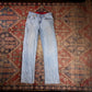 Levi's 514 W26 L28 Straight Leg Blue Denim Jeans