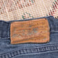 Levi's W24 L30 Tapered Leg Blue Denim Jeans