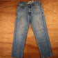 Levi's 505 Red Tab W34 L33 Straight Leg Regular Fit Blue Denim Jeans