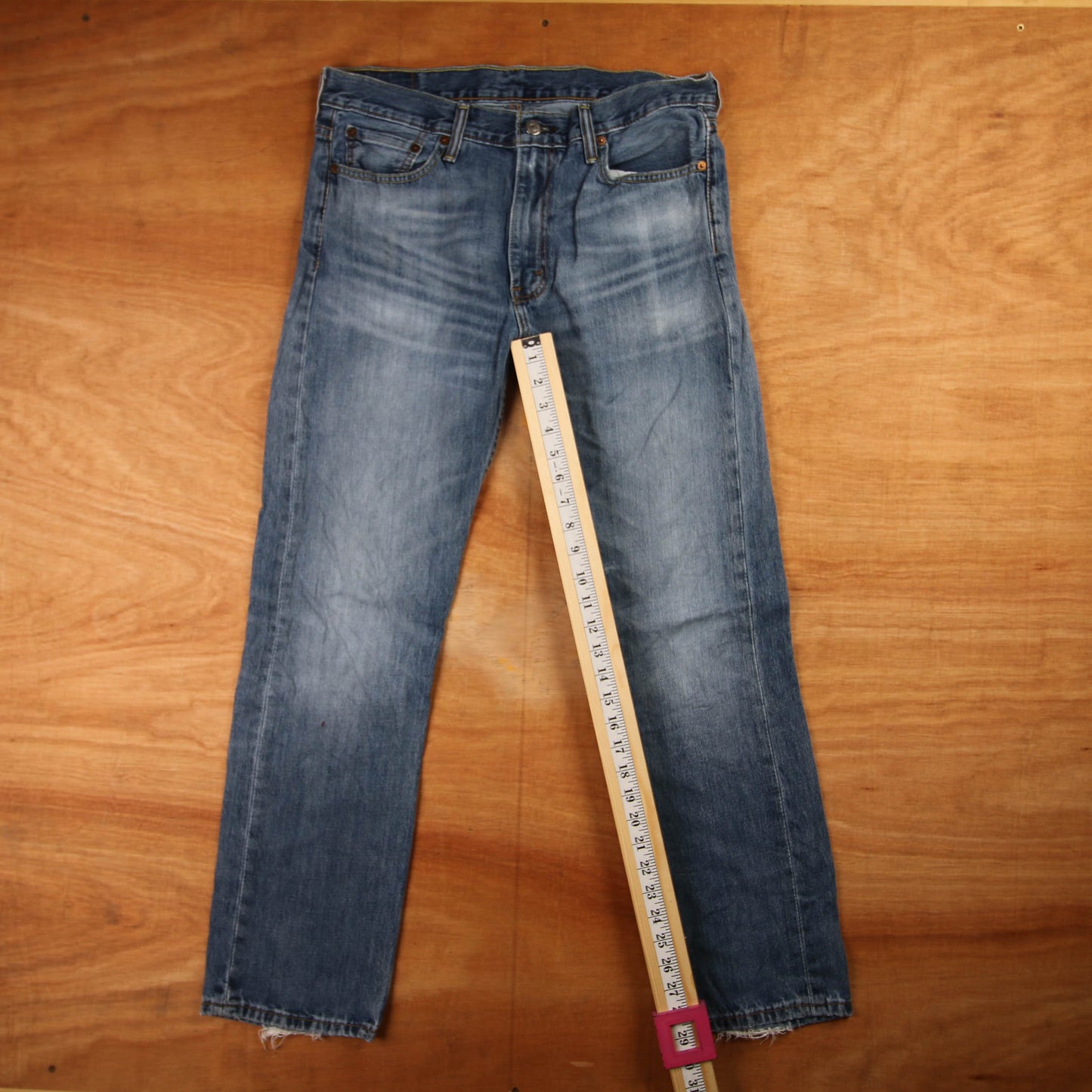 Levi's Red Tab W32 L29 Straight Blue Denim Jeans