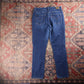 Levi's 512 W42 L30 Tapered Leg Slim Fit Blue Denim Jeans