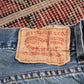 Levi's 505 W32 L31 Straight Leg Regular Fit Blue Denim Jeans